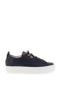 Paul Green Leather Elasticated Lace Trainers, Navy image