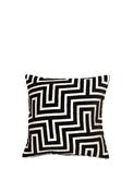 Paul Moneypenny Amazing Geometric 43x43cm Cushion, Black and Beige image