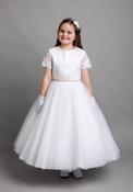 Paulas Communion PJ66 Communion Dress, White image