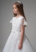 Paula’s Communion PJ64 Communion Dress, White image