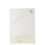 Peggy Wilkins Salisbury Rectangle Tablecloth, White