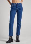 Pepe Jeans Mary High Waist Straight Leg jeans, Medium Blue Denim image