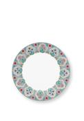 Pip Studio Flower Festival Breakfast Plate, Blue image
