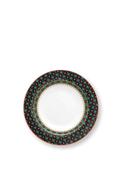 Pip Studio Clover Print Deep Plate 21.5cm, Green image