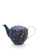 Pip Studio Berry Blues Teapot, Blue image
