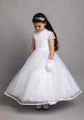 Poinsettia 5218 Communion Dress, White image