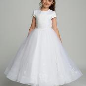 Poinsettia 5239 Communion Dress, White image