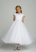 Poinsettia 5246 Communion Dress, White image