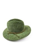 Pom Chenille Winter Fedora, Green image