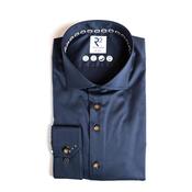 R2 Amsterdam Fine Twill Shirt, Navy