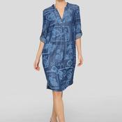 Rabe All-Over Summer Print Dress, Blue image