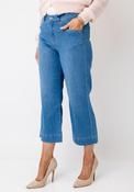 Rabe Willow Wide Leg Jeans, Mid Blue image