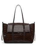 Radley The Chancery Large Flapover Shoulder Bag, Dark Brown image