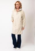 Rains Long Storm Breaker Rain Jacket, Dune Beige image