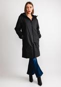 Rains Lohja Insulated Longer Waterproof Jacket, Black image