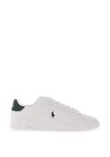Ralph Lauren Heritage Court II Trainers, White &amp; Green image