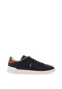 Ralph Lauren Polo Leather Trainers, Navy image