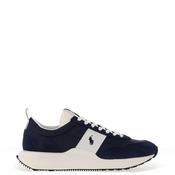 Ralph Lauren Suede Contrast Trainers, Navy image