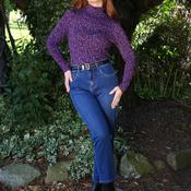 Rant &amp; Rave Jolene Mom Crop Jean, Blue image