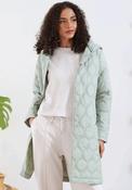 Rant &amp; Rave R&amp;R Sabrina Quilted Hooded Coat, Green image