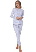 Rebelle Silver Frost Cuffed Pyjama Set, Grey image