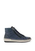 Remonte Lace Up High Top Trainers, Blue image