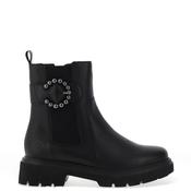 Remonte Bubble Buckle Detail Ankle Boots, Black image