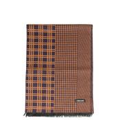 Remus Uomo Multi Print Scarf, Brown Multi