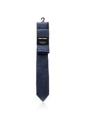 Remus Uomo Linen Tie &amp; Pocket Square, Navy image