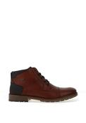 Rieker Men’s Lace Up Boots, Tan image