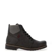 Rieker Womens Lace Up High Ankle Boots, Grey image