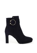 Kate Appleby Coton Heeled Ankle Boots, Navy image