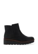 Rieker Womens Platform Chelsea Boots, Black image