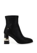Zanni &amp; Co Medan Shimmer Heeled Sock Boot, Black image