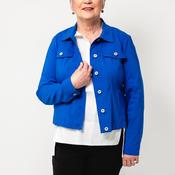 Robell Happy Denim Effect Jacket, Blue