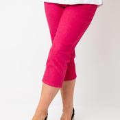 CRO Straight Leg Vera Capri Jeans, Pink image