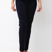 Robell Marie Full Length Slim Leg Trousers, Navy