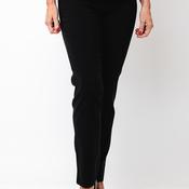 Robell Marie Full Length Slim Leg Trousers, Black