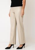Robell Efi Straight Leg Faux Leather Trousers, Light Beige image