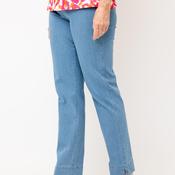 Robell Marie Straight Fit Jeans, Blue image
