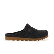 Rohde Slip on Felt Mules, Anthracite image