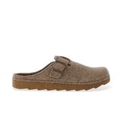 Rohde Slip on Felt Mules, Beige image