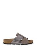 Rohde Womens Leather Shimmer Criss Cross Mule, Earth image