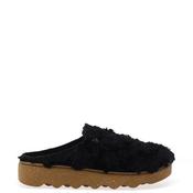 Rohde Womens Faux Fur Trim Mules, Black image