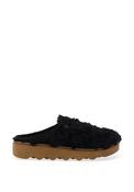 Rohde Womens Faux Fur Trim Mules, Black image