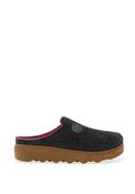 Rohde Womens Wool Trim Mules, Grey &amp; Pink image