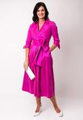 Role Mode Celestina Pleated A-Line Dress, Purple image
