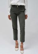 Salsa Secret Slim Leg Cropped Chinos, Green image