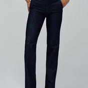 Salsa Jeans Secret Chino Push In Straight Leg Jeans, Dark Blue image
