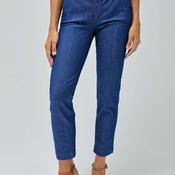 Salsa Secret Cropped Slim Leg Jeans, Blue